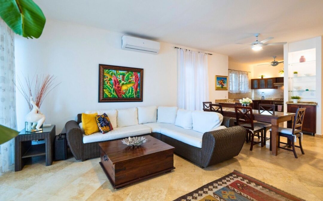 Apartamento con vista al mar, en el corazón de Cabarete
