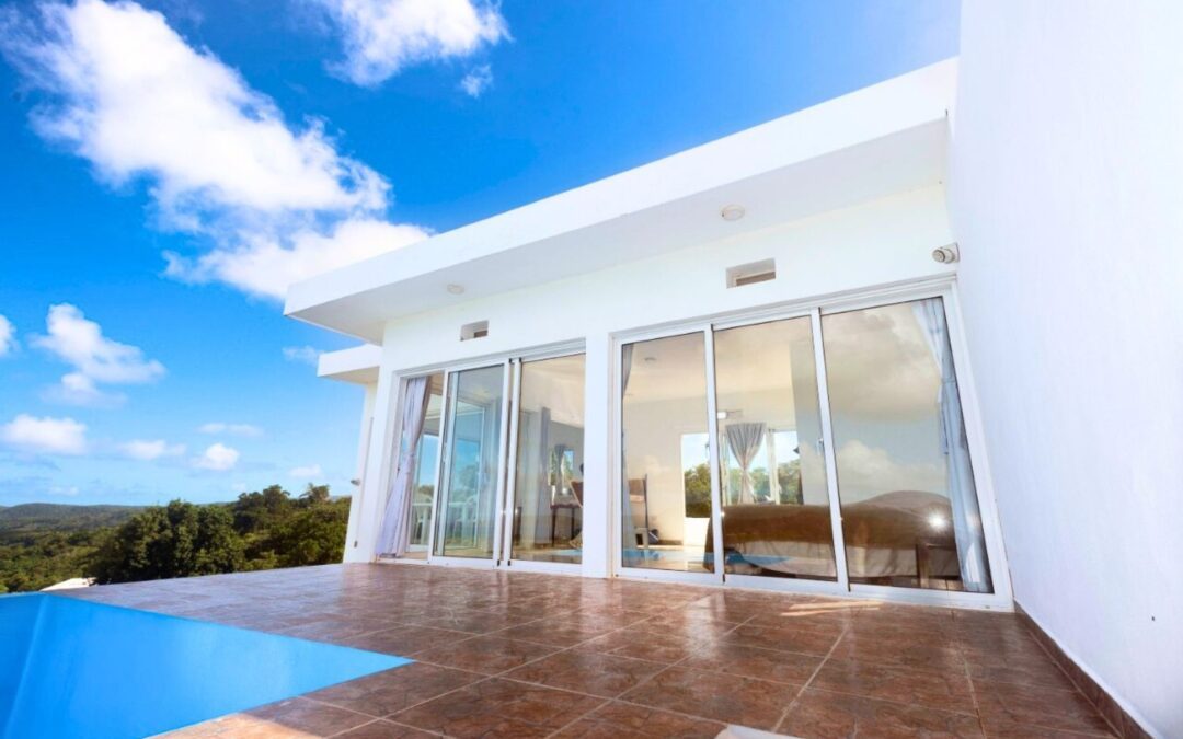Casa con vista al mar en Las Galeras